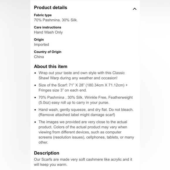 Red Scarf - Picture 3 of 3